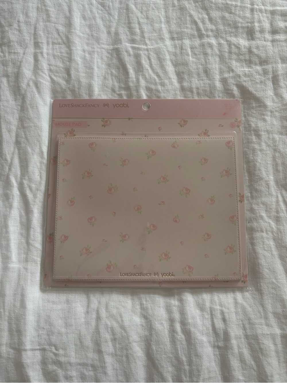 LoveShackFancy x Target - Blooming Heirloom Mouse Pad - Strawberry Macaron !! 🌷